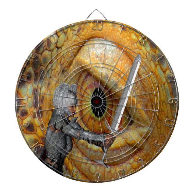 Jeu De Fléchettes Histoire de Dragon Folk (Devant)