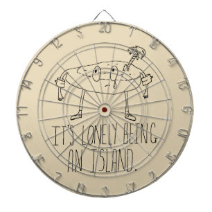 Jeu De Fléchettes Île de bande dessinée