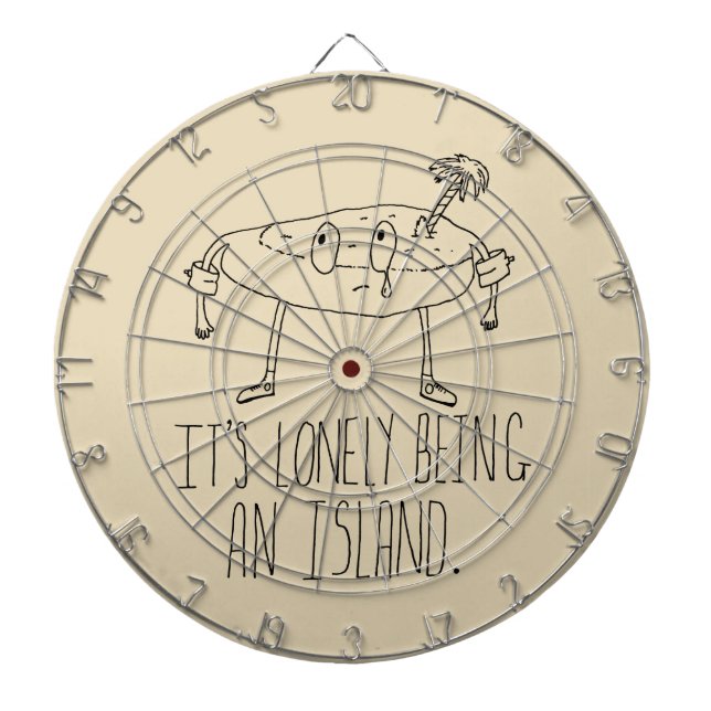 Jeu De Fléchettes Île de bande dessinée (Devant)