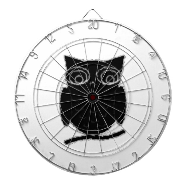 Jeu De Fléchettes Inkblot Owl (Devant)
