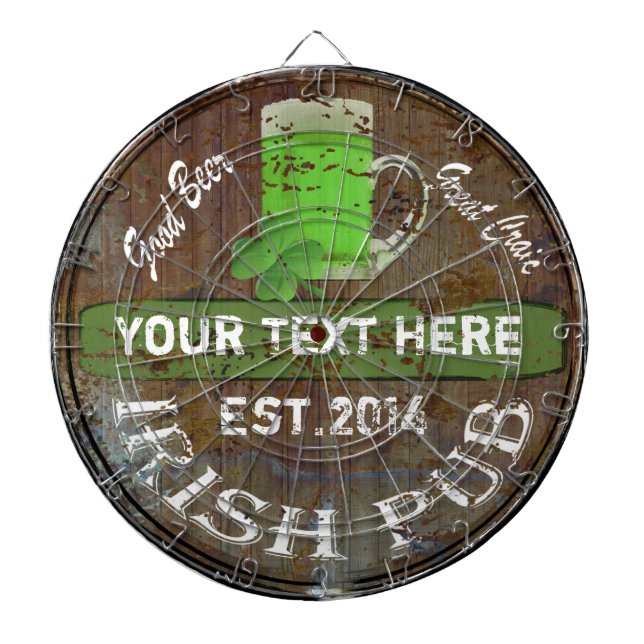 Jeu De Fléchettes Irish pub (Devant)