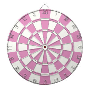 Jeu De Fléchettes Joli Rose Et Blanc