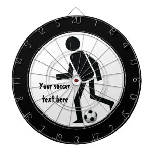 Jeu De Fléchettes Joueur de football et balle personnalisée