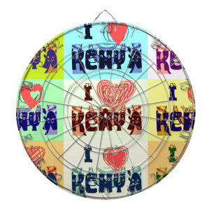 Jeu De Fléchettes Kenya Travel Souvenir Pop