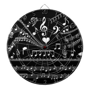 Jeu De Fléchettes La musique est aimée !__