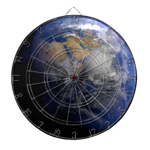 Jeu De Fléchettes La Terre Bleue De L'Espace Inspiration