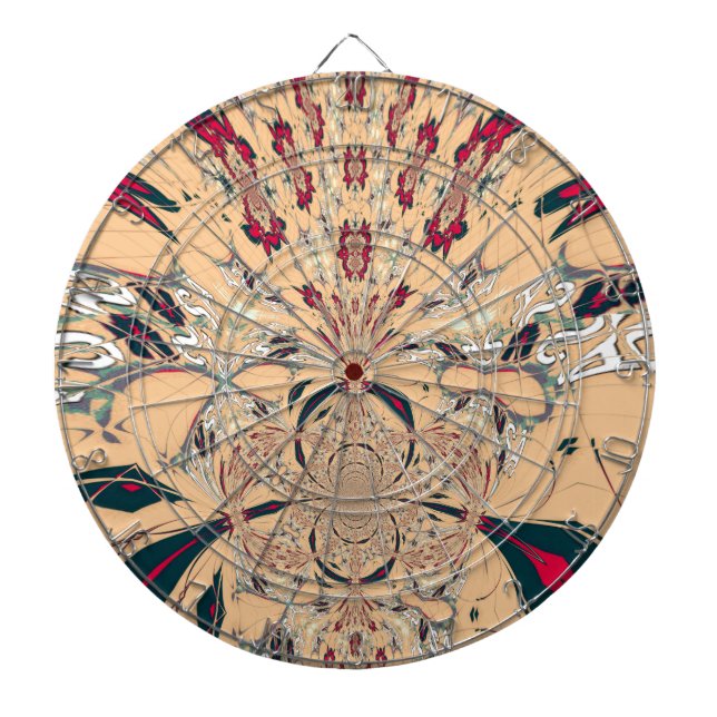 Jeu De Fléchettes Le Kaleidoscope Africain Vibrant : Un Plaisir Pais (Devant)