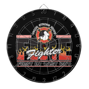 Jeu De Fléchettes Le pompier d'abord dedans, durent