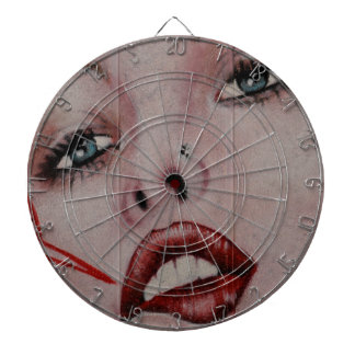 Jeu De Fléchettes Lèvres rouges