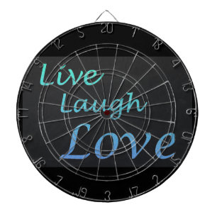 Jeu De Fléchettes Live Laugh Love