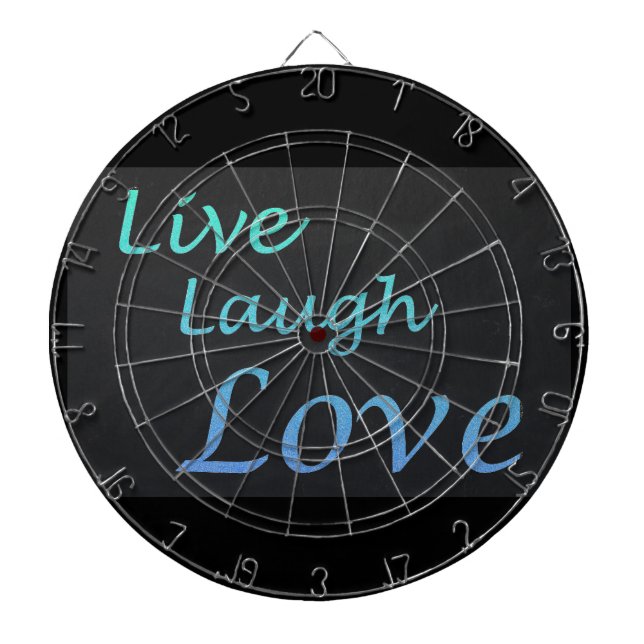 Jeu De Fléchettes Live Laugh Love (Devant)