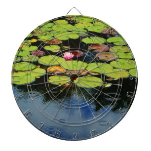 Jeu De Fléchettes Lotus rose en pluie