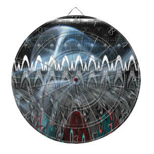 Jeu De Fléchettes Magnifique Moderne contemporain vectoriel d'impres