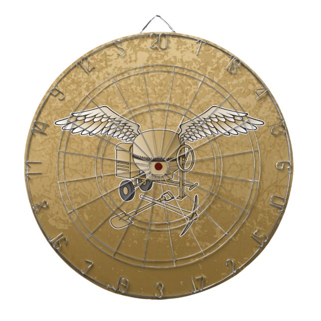 Jeu De Fléchettes Mélangeur en béton beige (Devant)