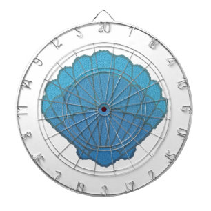 Jeu De Fléchettes Mosaïque Blue Seashell