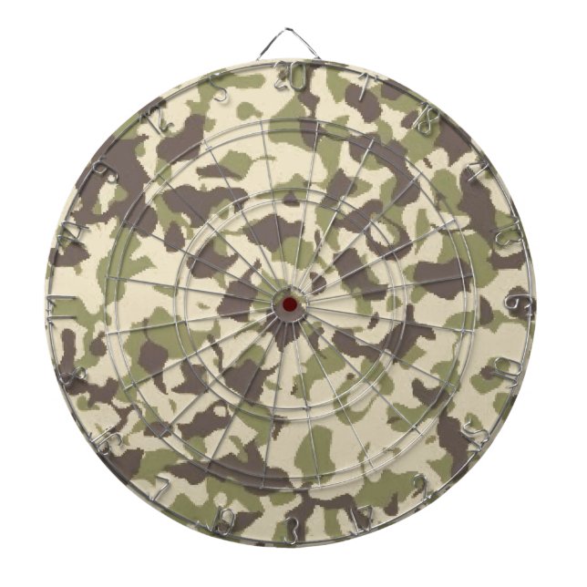 Jeu De Fléchettes Motif Camo (Devant)