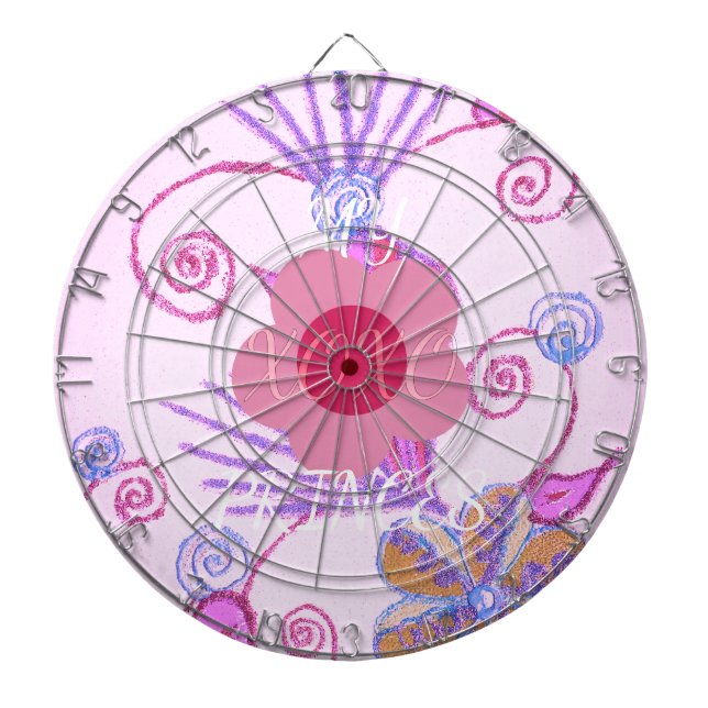 Jeu De Fléchettes My Little Princess : Baby Pink Vector Inspirationa (Devant)