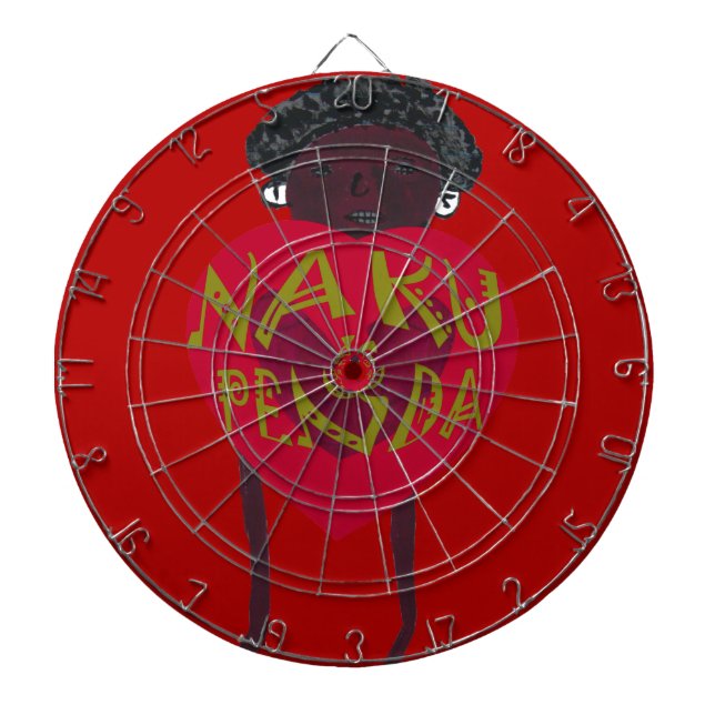 Jeu De Fléchettes Nakupenda Sana Art Print Swahili Design (Devant)