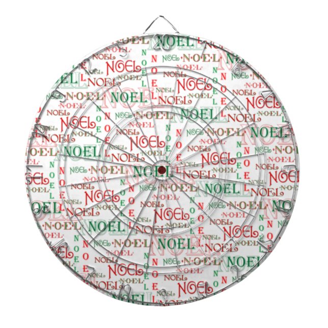 Jeu De Fléchettes Noël Noel personnalisable (Devant)
