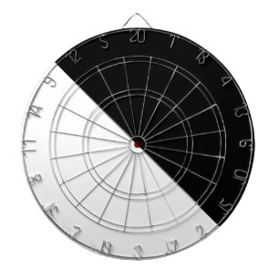 Jeu De Fléchettes Noir et blanc