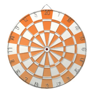 Jeu De Fléchettes Orange et blanc d'Ombre
