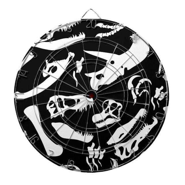 Jeu De Fléchettes Os de dinosaure (Noir) (Devant)