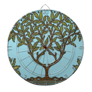 Jeu De Fléchettes Papier peint frise d'arbre de William Morris