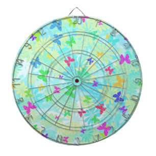 Jeu De Fléchettes Papillons et marguerites colorés par Shirley Taylo