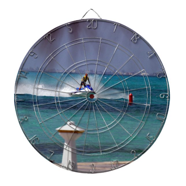 Jeu De Fléchettes Paradis du Jet Ski (Devant)