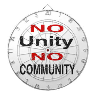 Jeu De Fléchettes Pas d'unité ni de communauté