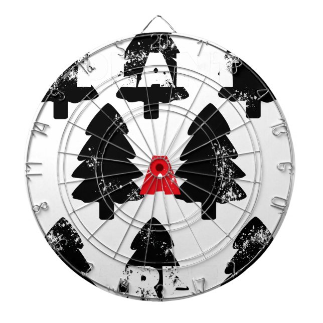 Jeu De Fléchettes Plantez un modèle d'arbre (Devant)