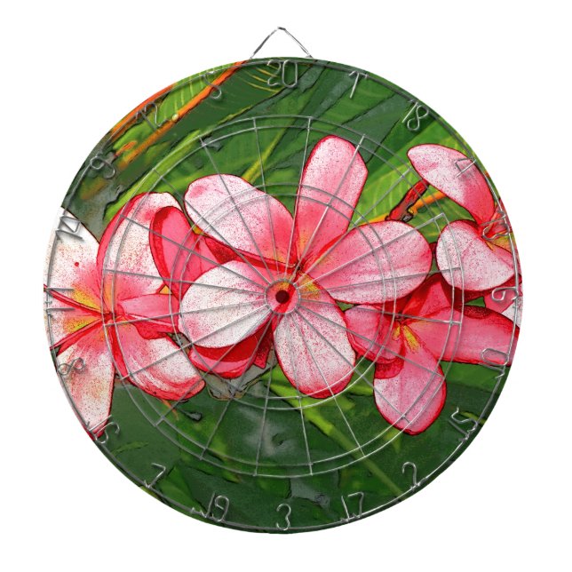 Jeu De Fléchettes Plumerias (Devant)