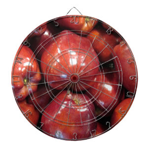 Jeu De Fléchettes Pommes rouges foncées