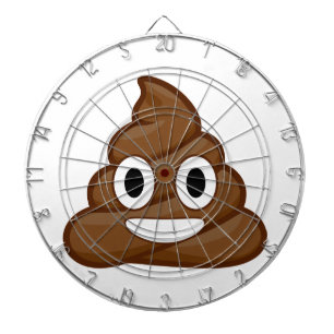 Jeu De Fléchettes poop emoji