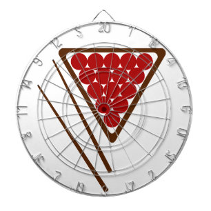 Jeu De Fléchettes Queues de support de billard et de billard