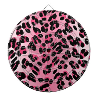 Jeu De Fléchettes RAB Rockabilly Pink Cheetah Imprimer