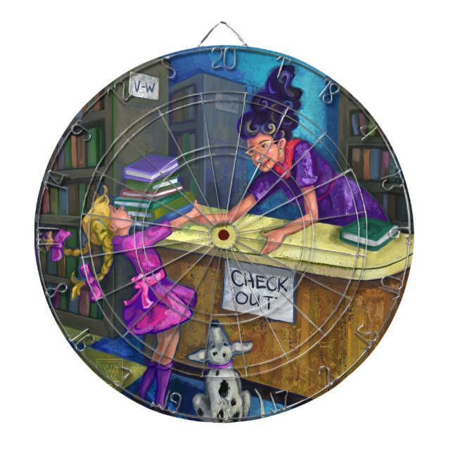 Jeu De Fléchettes Récupération de la bibliothèque (Devant)