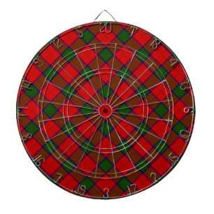 Jeu De Fléchettes Robertson tartson rouge vert plaid