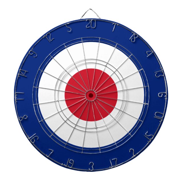 Jeu De Fléchettes rondeau de mod (Devant)