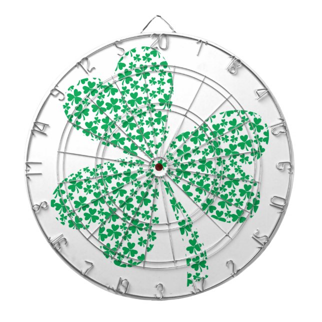 Jeu De Fléchettes Sharmocks pour la Saint Patrick's Day (Devant)