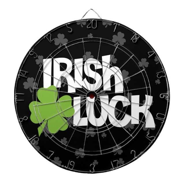 Jeu De Fléchettes St. Patrick's Day Irlandais Luck (Devant)