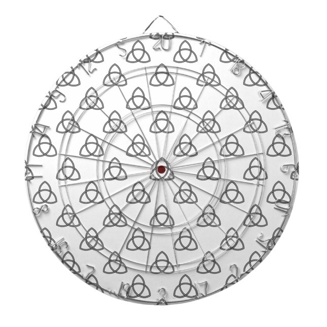 Jeu De Fléchettes Symbole Triquetra Vesica (Devant)