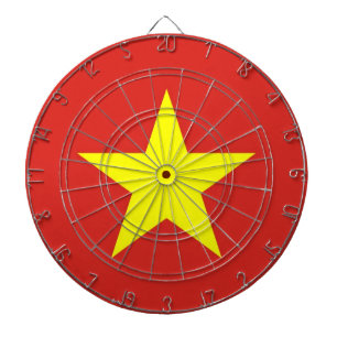 Jeu De Fléchettes Tableau de bord avec Drapeau du Vietnam