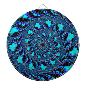 Jeu De Fléchettes Tableau de bord tourbillon Turquoise personnalisé