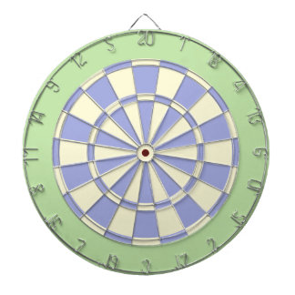 Jeu De Fléchettes Tableau de fléchettes : crème, lilas pâle et vert
