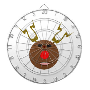 Jeu De Fléchettes Tableau noir Cyber Christmas Reindeer
