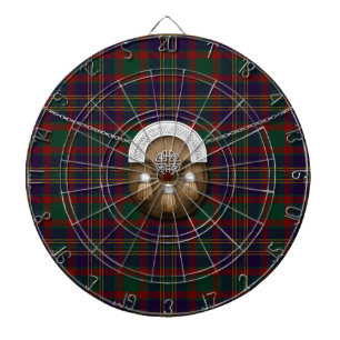 Jeu De Fléchettes Tartan et escarcelle irlandais de liège du comté