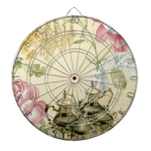 Jeu De Fléchettes Teapot Tea Party Paris Floral