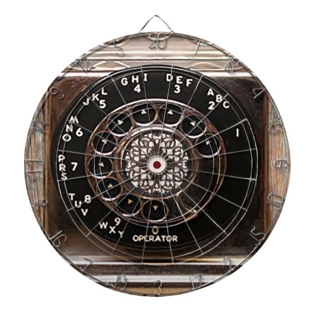 Jeu De Fléchettes Téléphone antique rotatif payant rude (Devant)