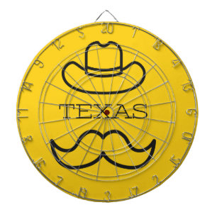 Jeu De Fléchettes Texas en jaune 2